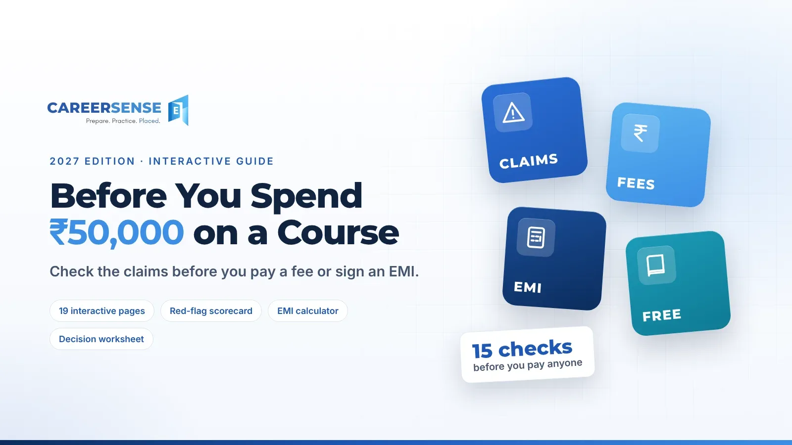 Before You Spend ₹50,000 on an IT Course, a CareerSense guide