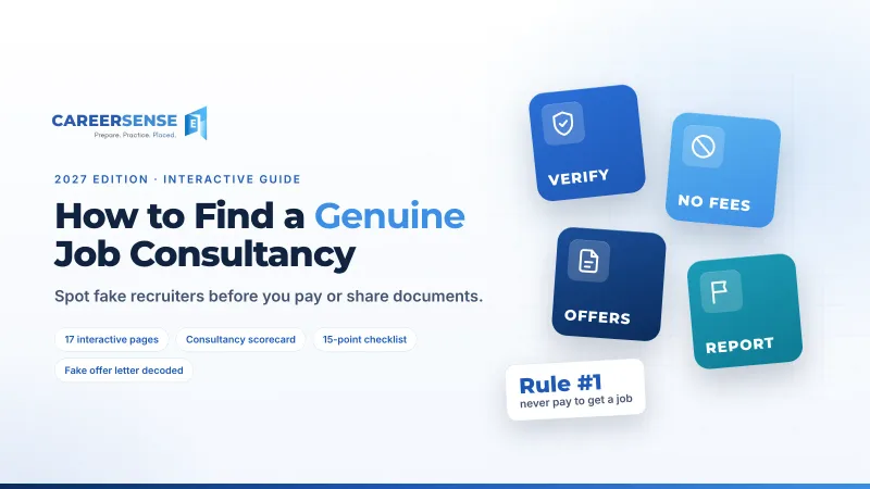 How to Find a Genuine Job Consultancy, a CareerSense guide
